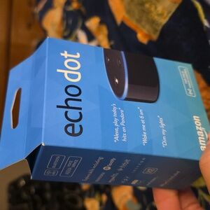 BRAND NEW Usb Charging Option Echo Dot Bluetooth Speaker Pairs W Alexa